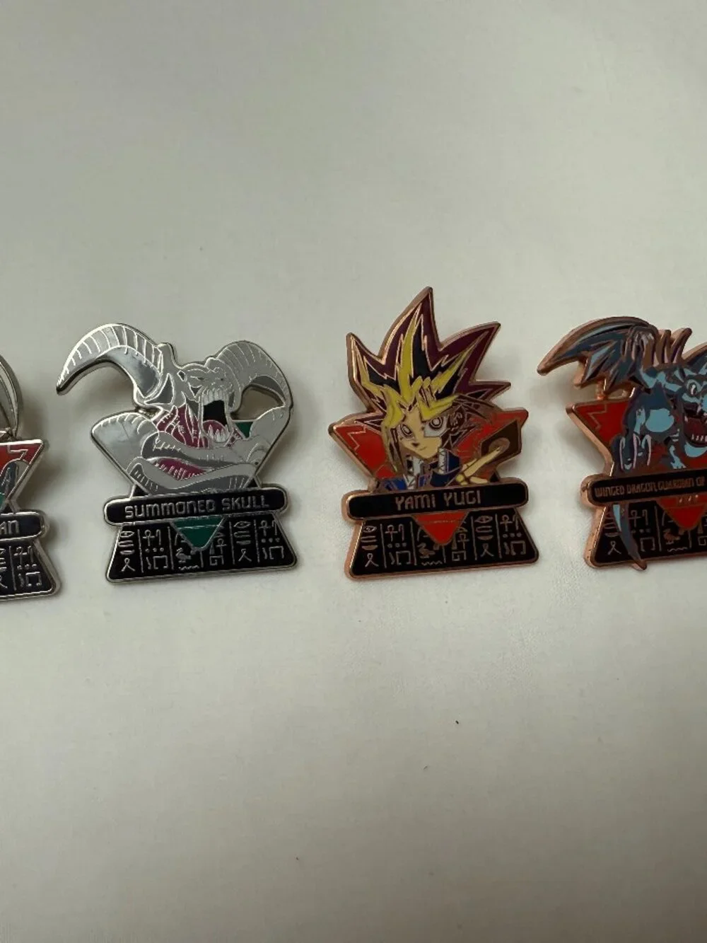(4) Yu-Gi-Oh Pins